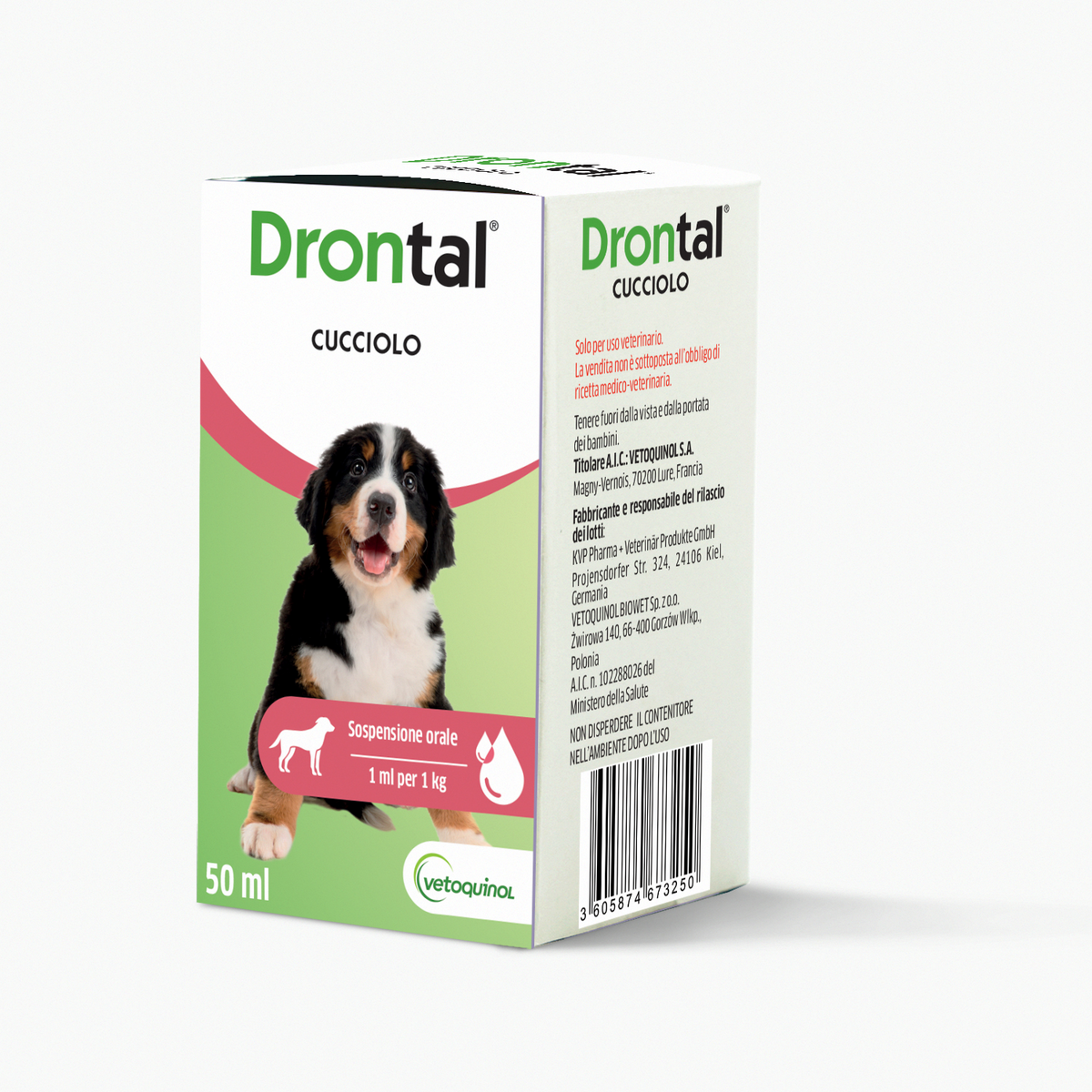 Drontal cucciolo*os sosp 50ml Immagine principale del prodotto