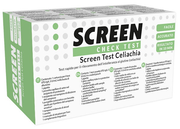 Screen test celiachia selftest