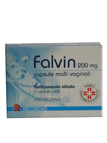 Falvin*6 ovuli vag 200 mg