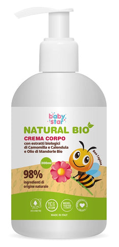 Babystar crema corpo nat bio