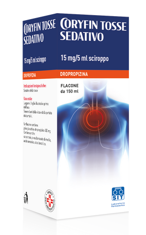 Coryfin tosse se*150ml15mg/5ml