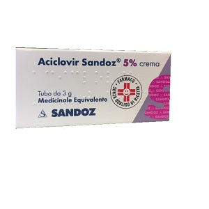 Aciclovir sandoz*cr 3g 5%