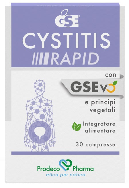 Gse cystitis rapid 30cpr Imagem principal do produto