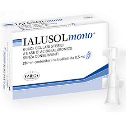 Ialusol mono gocce oculari 20f