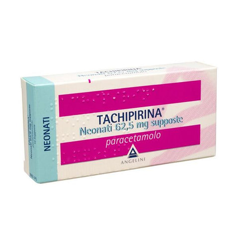 Tachipirina neonati 62,5mg paracetamolo 10 supposte