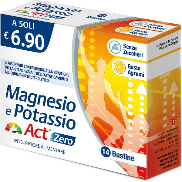 Magnesio potassio act zero14bs