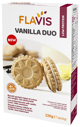 Flavis vanilla duo 220g
