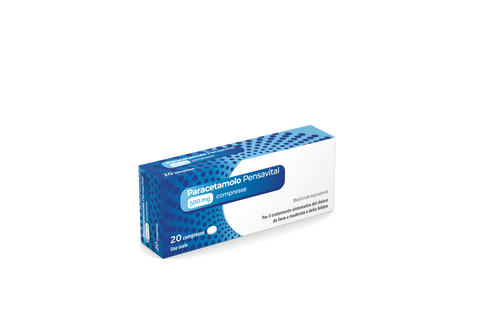 Paracetamolo pensav*20cpr500mg