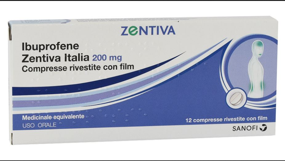 Ibuprofene zen*12cpr 200mg