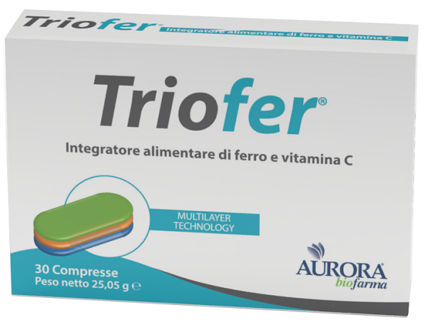 Triofer 30cpr aurora biofarma