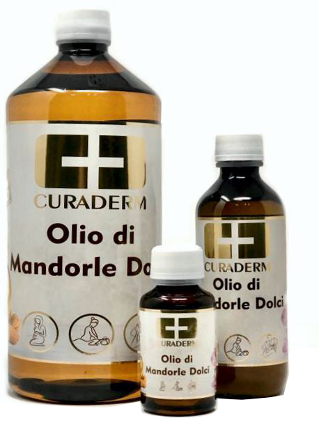 Olio mandorle 200ml curaderm