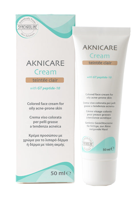 Aknicare cream teintee clair