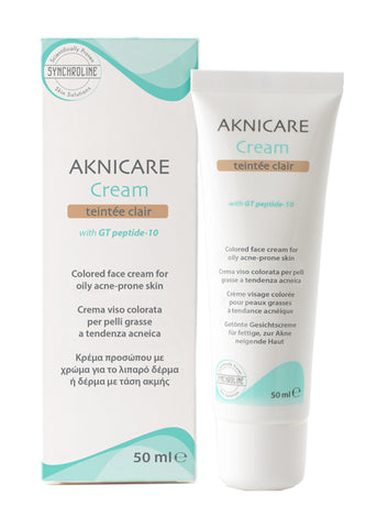 Aknicare cream teintee clair