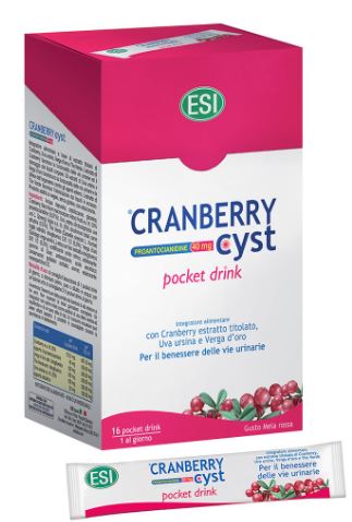 Cranberry cyst pock drink 16bu