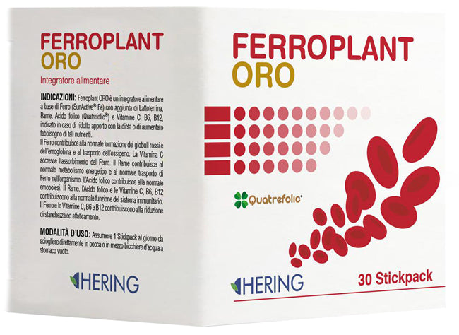 Ferroplant oro 30stickpack Immagine principale del prodotto