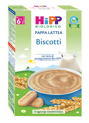 Hipp bio pappa lattea biscotto