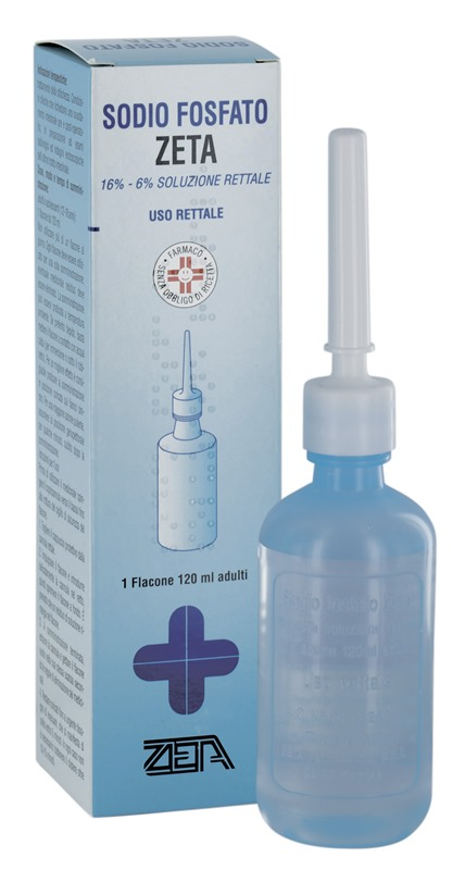 Sodio fosfato zeta*rett 120ml