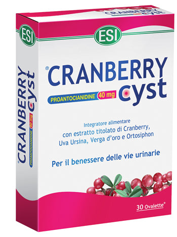 Cranberry cyst 30 ovalette