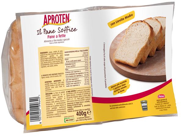 Aproten pan bianco fette 2x200