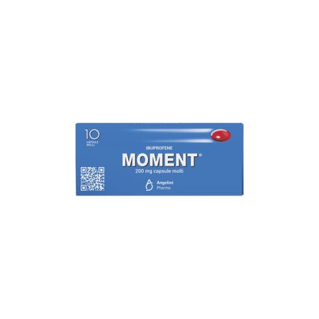 Moment 200 mg ibuprofene 10 capsule molli