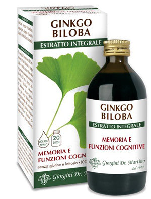 Ginkgo biloba estr integ 200ml Imagem principal do produto