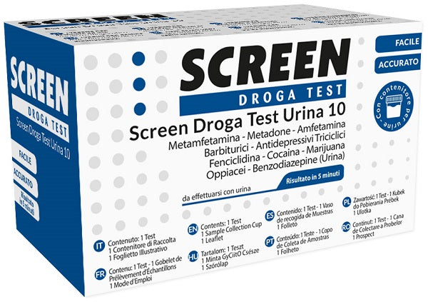Screen droga test urina 10