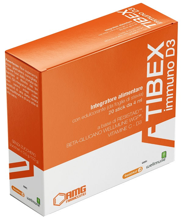 Tibex immuno d3 20stick pack Imagem principal do produto