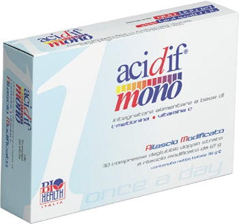 Acidif mono*int alim 30cpr