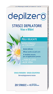 Depilzero strisce viso/bikini Immagine principale del prodotto