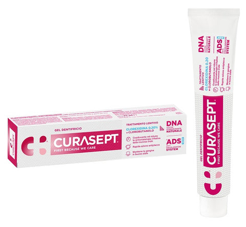 Curasept gel dentif ads dna le