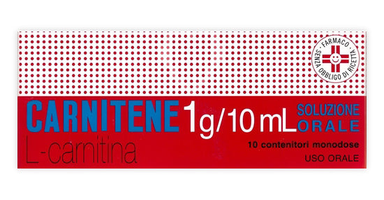 Carnitene*fiale orali 1g Immagine principale del prodotto
