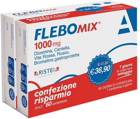 Flebomix 1000mg bi-pack 60cpr
