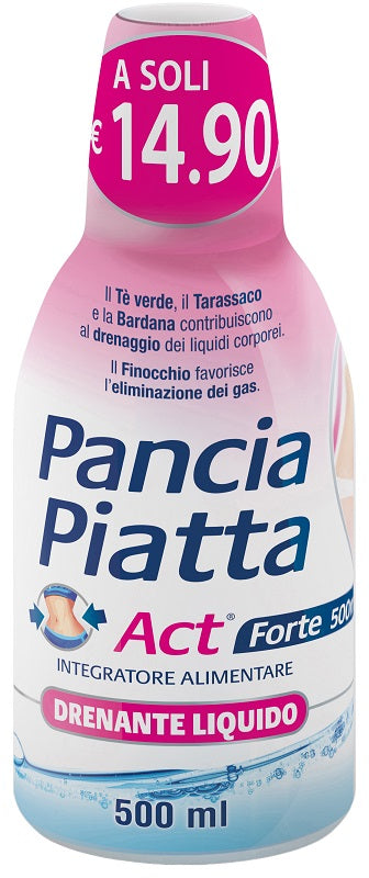 Pancia piatta act forte 500ml