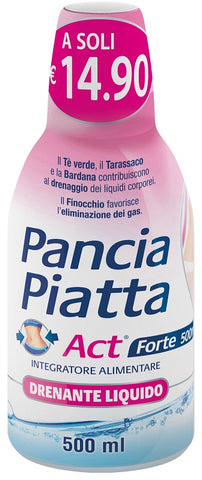 Pancia piatta act forte 500ml