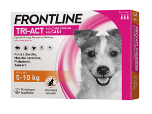 Frontline tri-act*3pip 5-10kg Immagine principale del prodotto