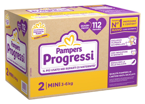 Pampers qu prog mini 112pz Hauptbild