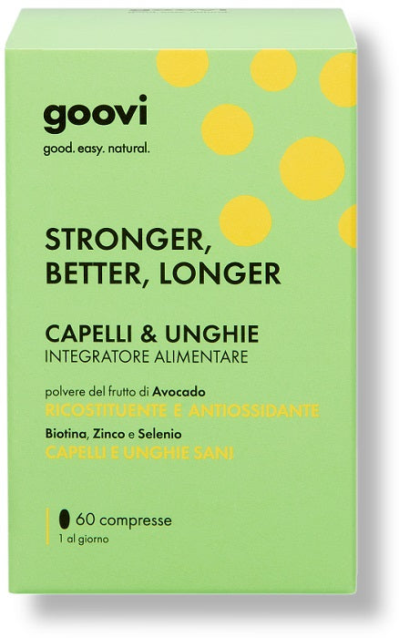 Goovi capelli&unghie 60cpr