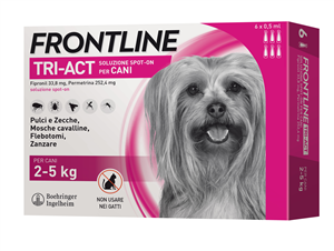 Frontline tri-act*6pip 2-5kg Hauptbild