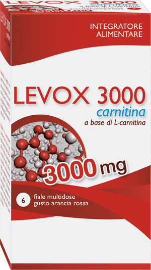 Levox 3000 carnitina 6fl Immagine principale del prodotto