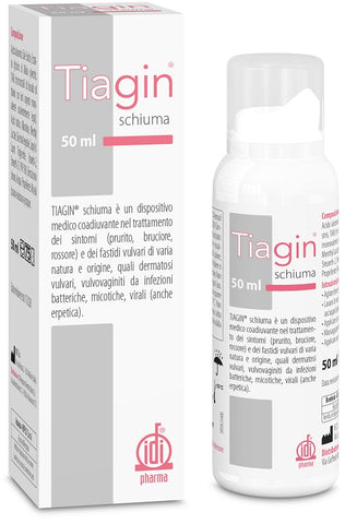 Tiagin schiuma ginecologica