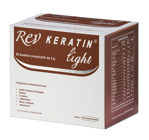 Rev keratin light 30bust 120g