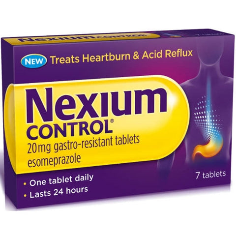 Nexium control*7cpr gastr 20mg