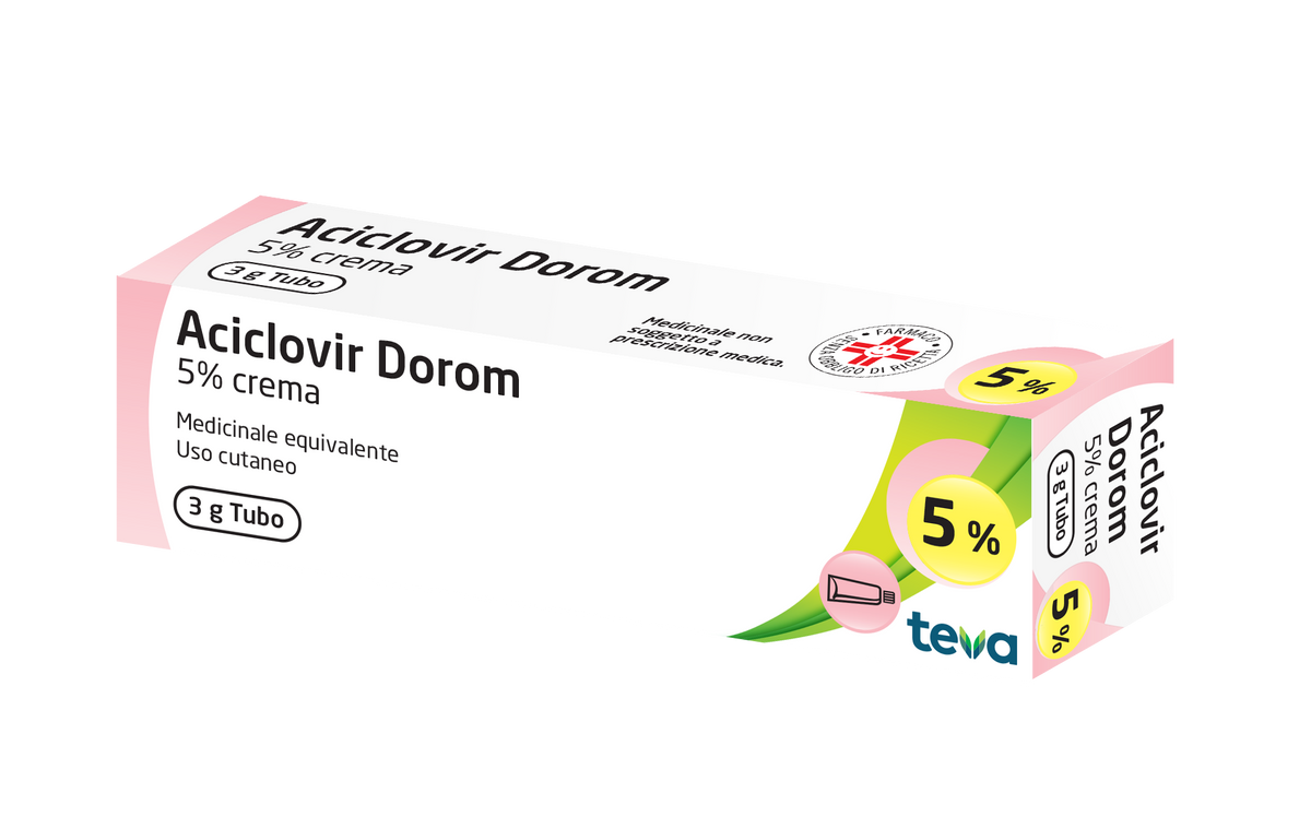 Aciclovir drm crema 5% 3gr
