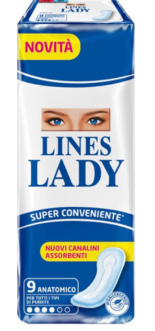 Lines lady anatomico 9pz