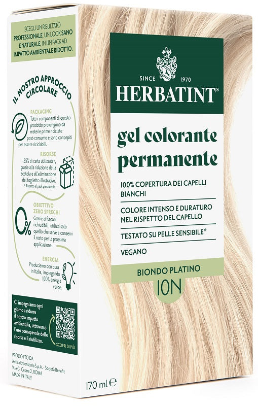 Herbatint 10n biondo platino 1
