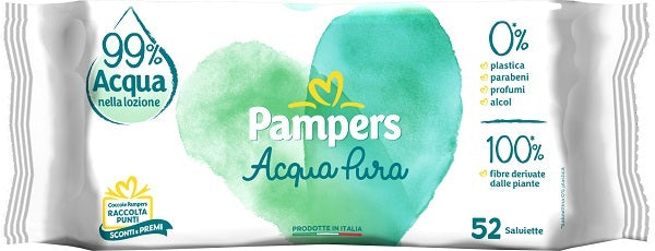 Wipes pampers naturello 52salv