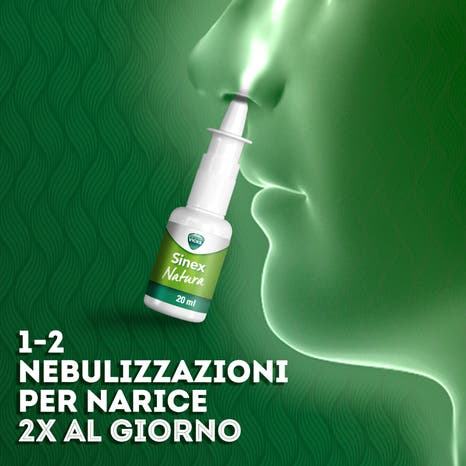Vicks sinex natura spray salino ipertonico naso chiuso 20 ml