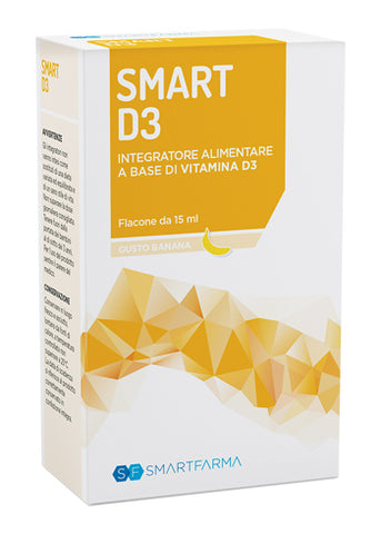 Smart d3 gocce 15ml banana
