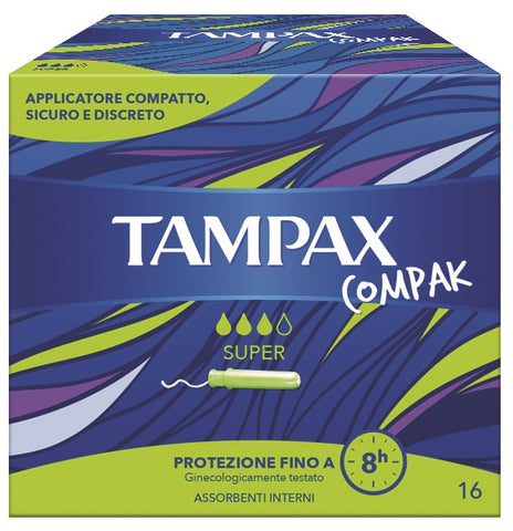 Tampax compak*super 16pz