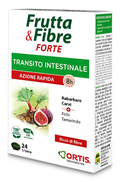 Frutta & fibre forte 24cpr